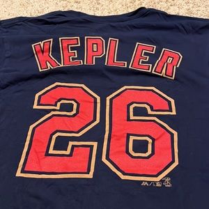 Minnesota Twins Max Kepler Navy jersey shirt size M MLB